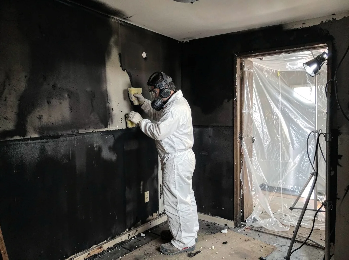 Fire Damage Restoration company in Countyline, OK